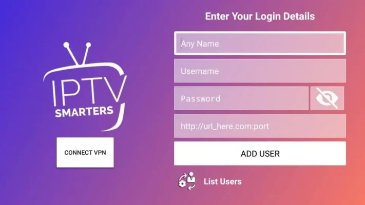 iptv smarters login